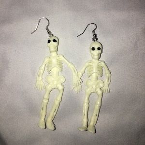 Skeleton Earrings